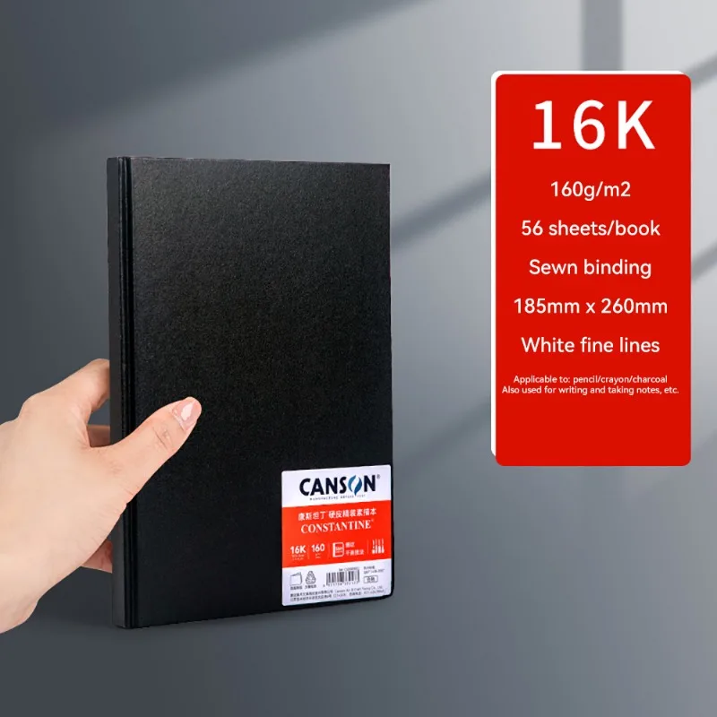 Professional 8/16/32/64K Sketchbook 160G Thick Paper Notebook School Supplies Diary Journal Art Painting Pencil Pen Stationery