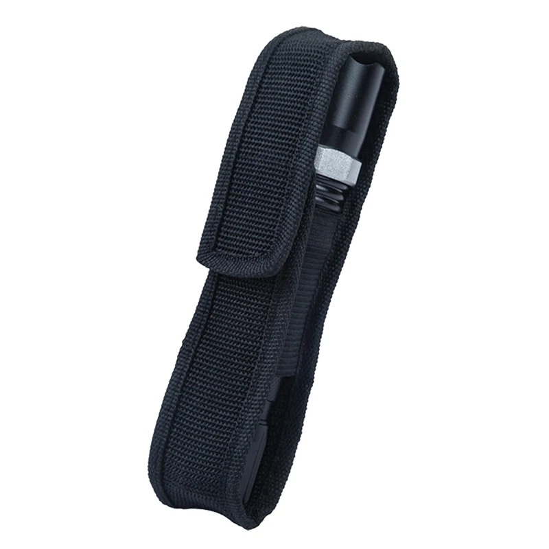 Nylon Waist Belt Hunting Bags Tactical 360 Degrees Rotatable Flashlight Pouch Outdoor Hunting Camping Hiking Multitool 6