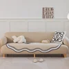 Chenille Fabric Sofa Cushion for Living Room Special Shape Non-slip Couch Cover L Shaped Sofa Towel Seat Pad Protection Cover 5