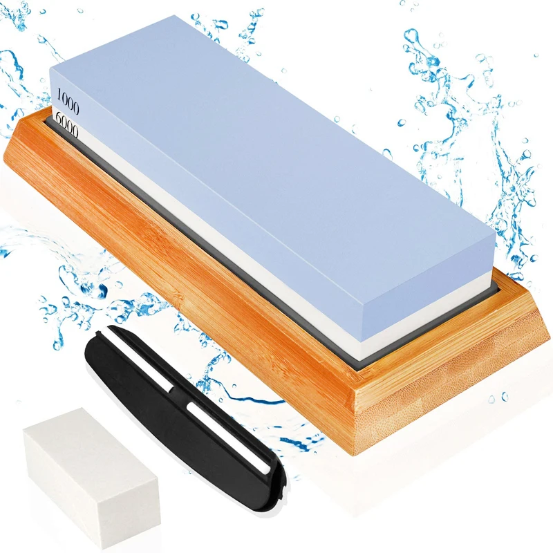 Точильный камень для кухонных ножей точильный двухсторонний заточки | Дом и сад
