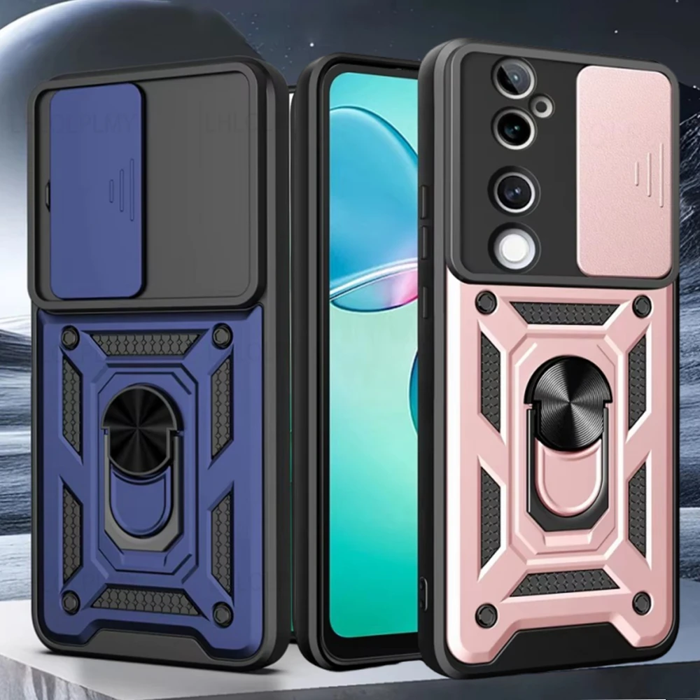 ShockProof Silicone Camera Protection Armor Phone Case