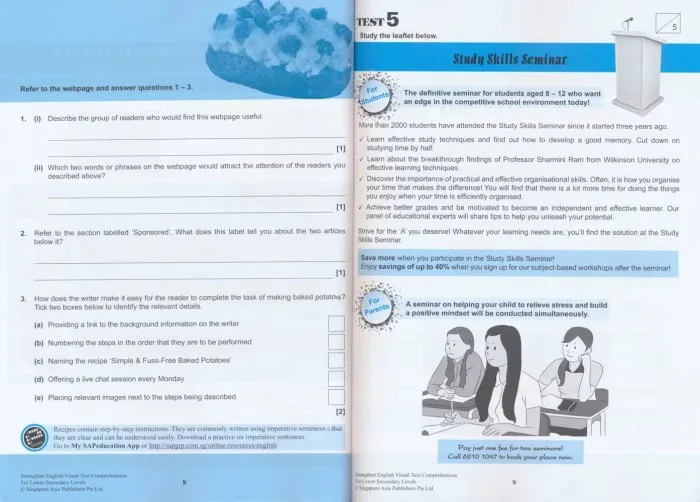 SAP English Grammar Workbook 4