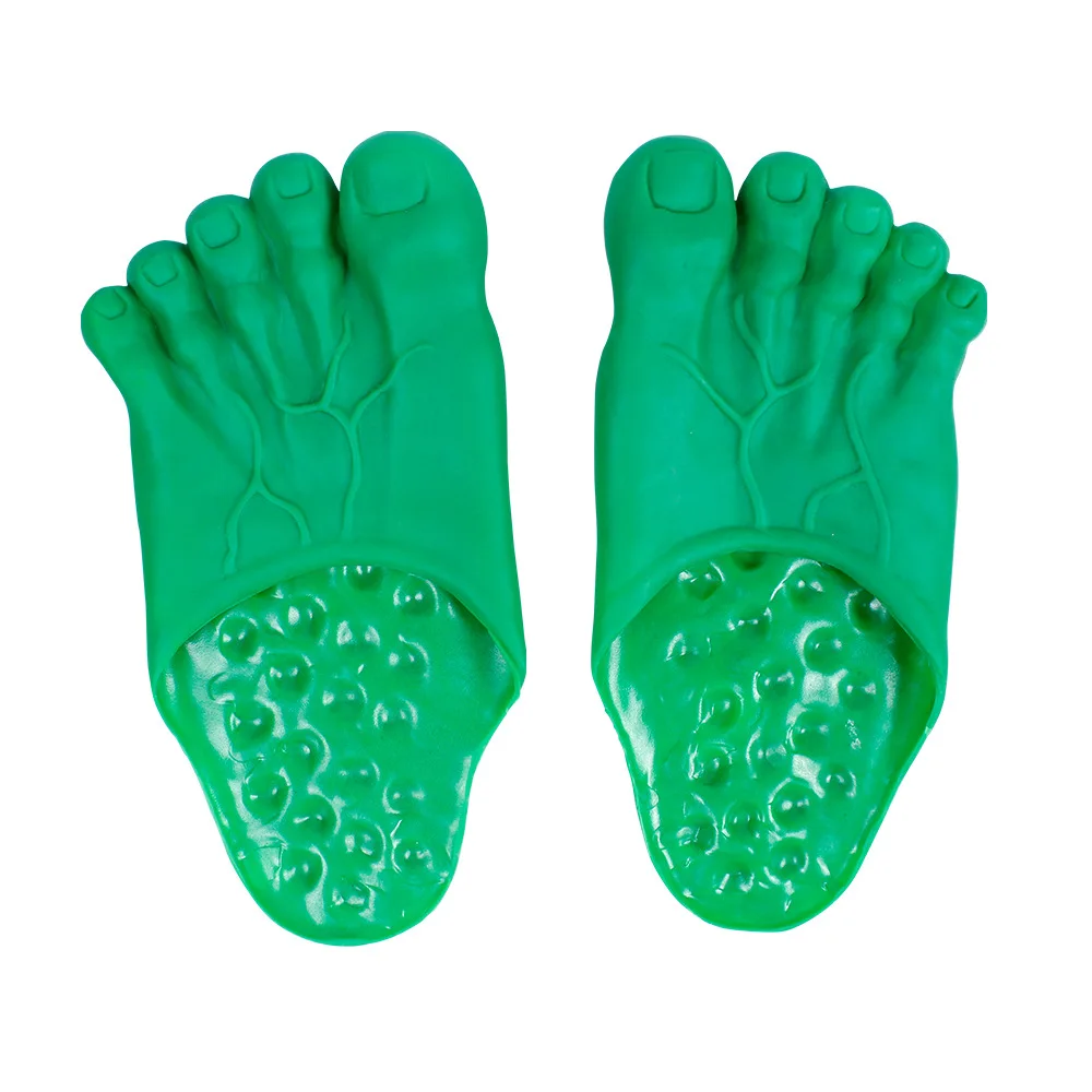 27cm Hulk Slippers soft bottom male big foot slippers party shoes