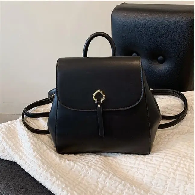 

2023 New Women PU Casual Fashion Shoulder Bag Fashion Ladies Casual Backpack