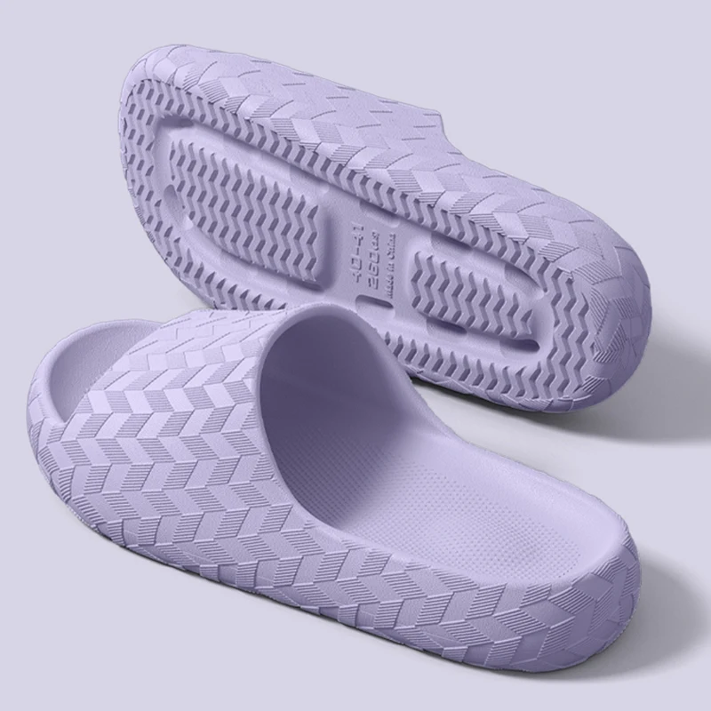 Summer Thick Bottom Cloud Slippers Women 2026 Comfortable Soft Sole Eva Home Slides Woman Outdoor Non Slip Beach Flip Flops 45