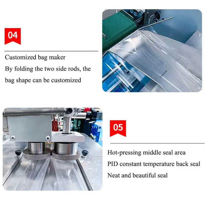 Hardware Flow Wrapping Packing Machine for Bakery Snack Medicine Tissue