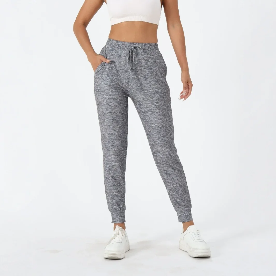 Casual Fitness Running Pants Women's Sporty Long Trousers Cuffed Versatile Active Wear Suitable for Skateboarding And More