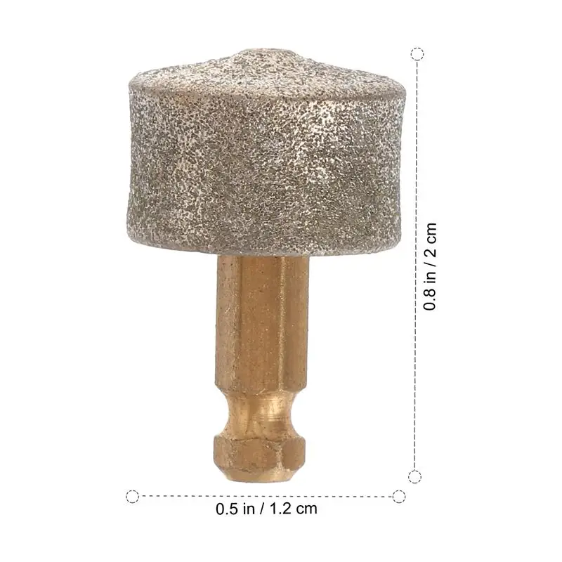 Nail Replacement Grinding Wheel Pet Nail Replacement Tip Professional Raised Grinding Grooming Tool Random Style 10Pcs