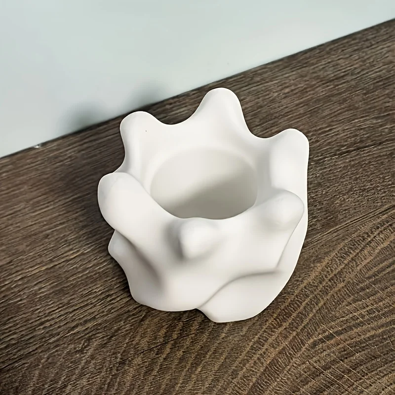 Geometric Irregular Shaped Planter Pot with Drainage