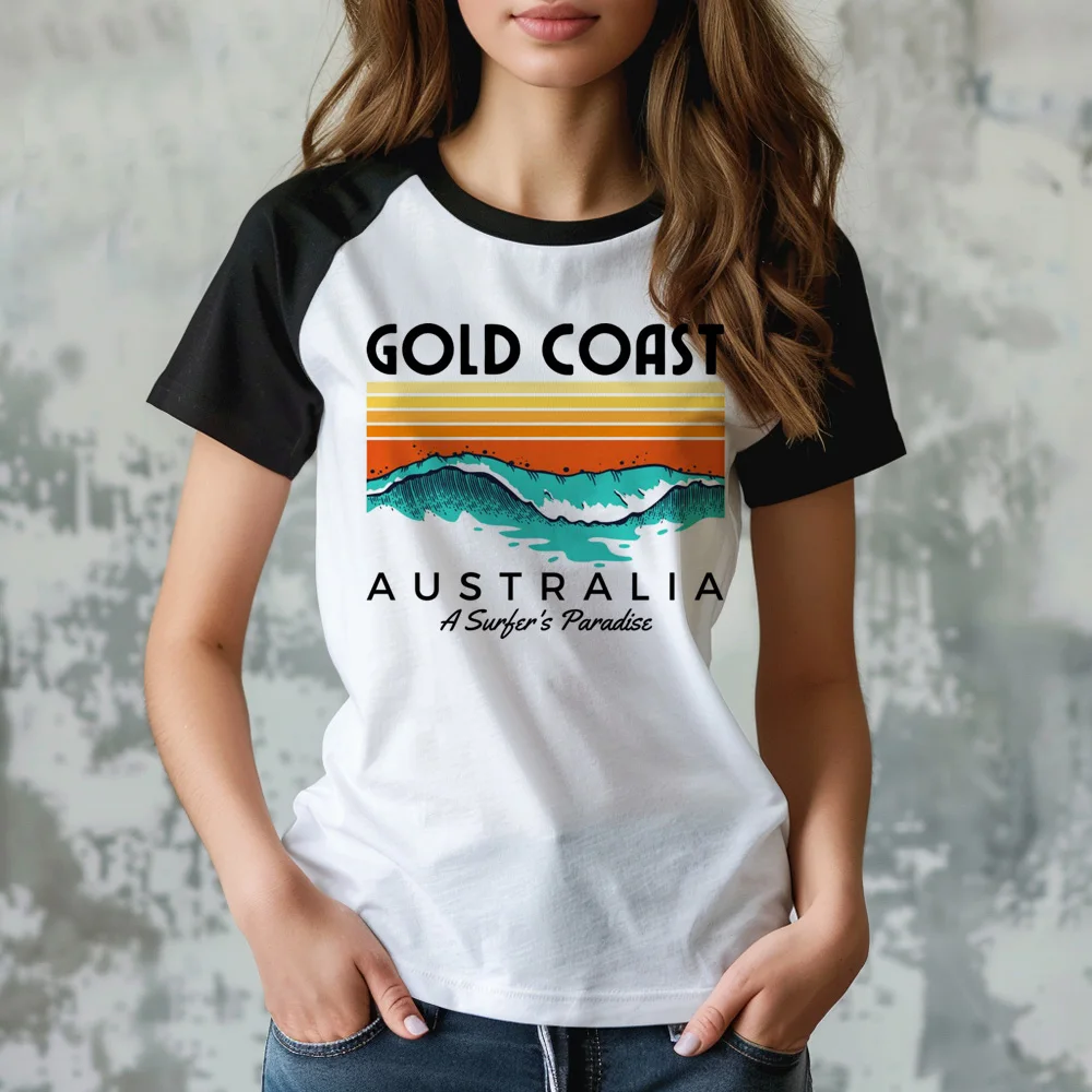 

Australia Tee women manga harajuku graphic t shirt girl manga y2k comic clothes