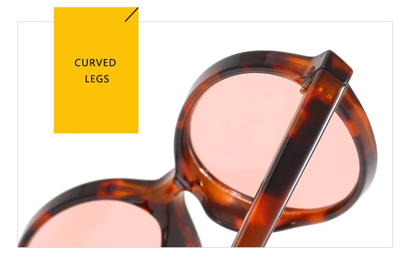 Vintage Ovale Sonnenbrille Frauen Mode Sonnenbrille für Weibliche Sexy Damen Kleine Rahmen Runde Brillen – Detail 18