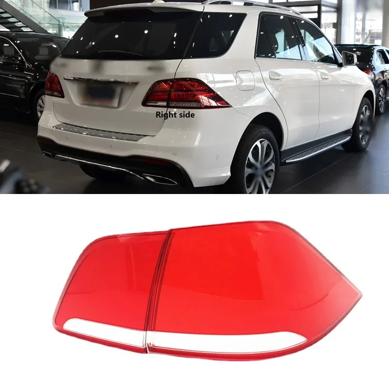 

for Mercedes Benz GLE 2016-2018 Car Rear Taillight Shell Brake Lights Shell Replace Auto Rear Shell Cover Lampshade