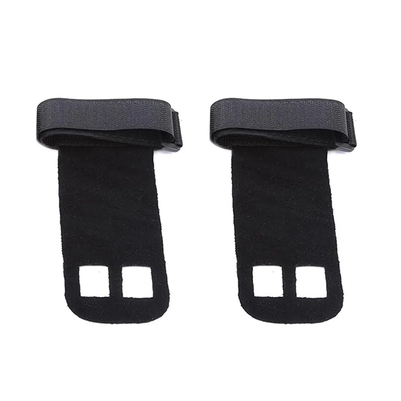 Gants De Gymnastique En Cuir Ultra Fitness - Protection Des Paumes - Pour Tractions, Barre Fixe, Musculation - Sangle Velcro