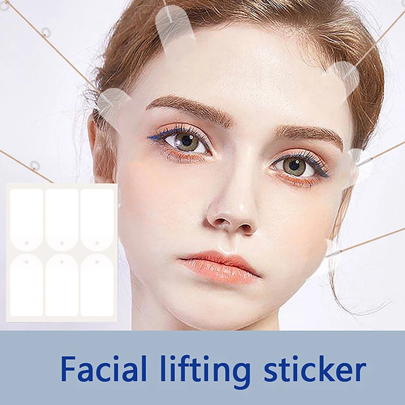 

18Pcs Invisible Thin Face Stickers V-Shape Fast Lifting Facial Lift Up Neck Eye Double Chin Wrinkle Makeup Tape