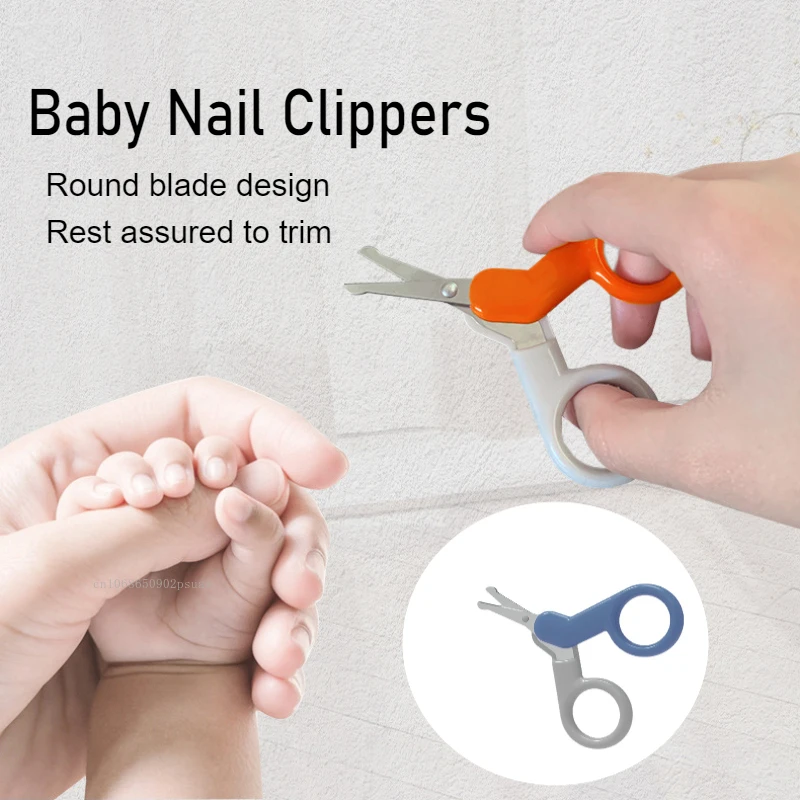 Newborn Baby Nail Clipper Baby Convenient Safety Long Scissors Nail Clippers Babies Care Tools Accessories Items 1pcs