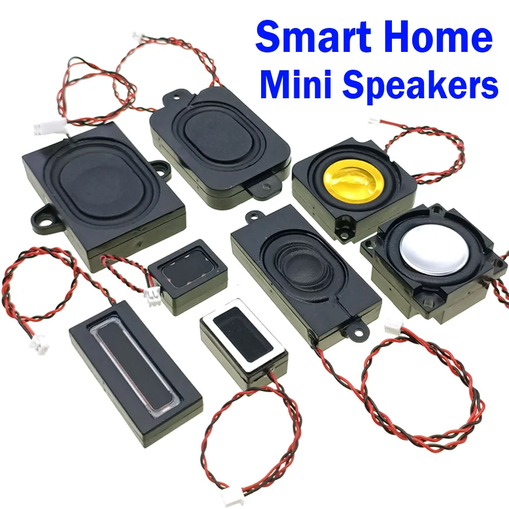 Compact Full-Range Smart Home Audio Speaker with Enhanced Bass