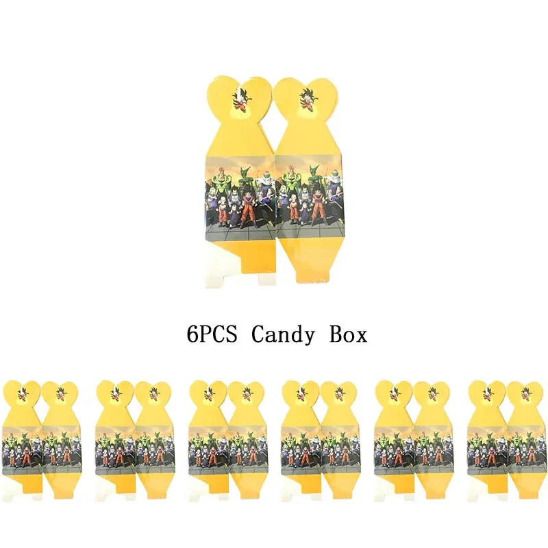 thumbnail image 1 of Decoraciones para fiestas de cumpleaños de Anime Dragon Ball Z, vajilla para fiestas temáticas de Goku, vasos de papel, platos, máscaras, globos, suministros para decoración para niños, 1 of 5