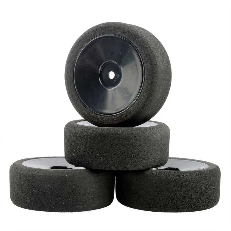 HexRCRacingCarAcessriosSetRacingFoamTireWheelRimSetpara