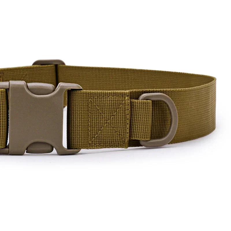 Tactical Belt Combat Belts Quick Release Fashion Men Canvas Waistband Outdoor Hunting Cycling 125cm