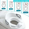 Baby Potty Training Toilet Seat with Soft Cushion Handles, Haute Collection, Double Anti-Slip Design and Splash Guard 5