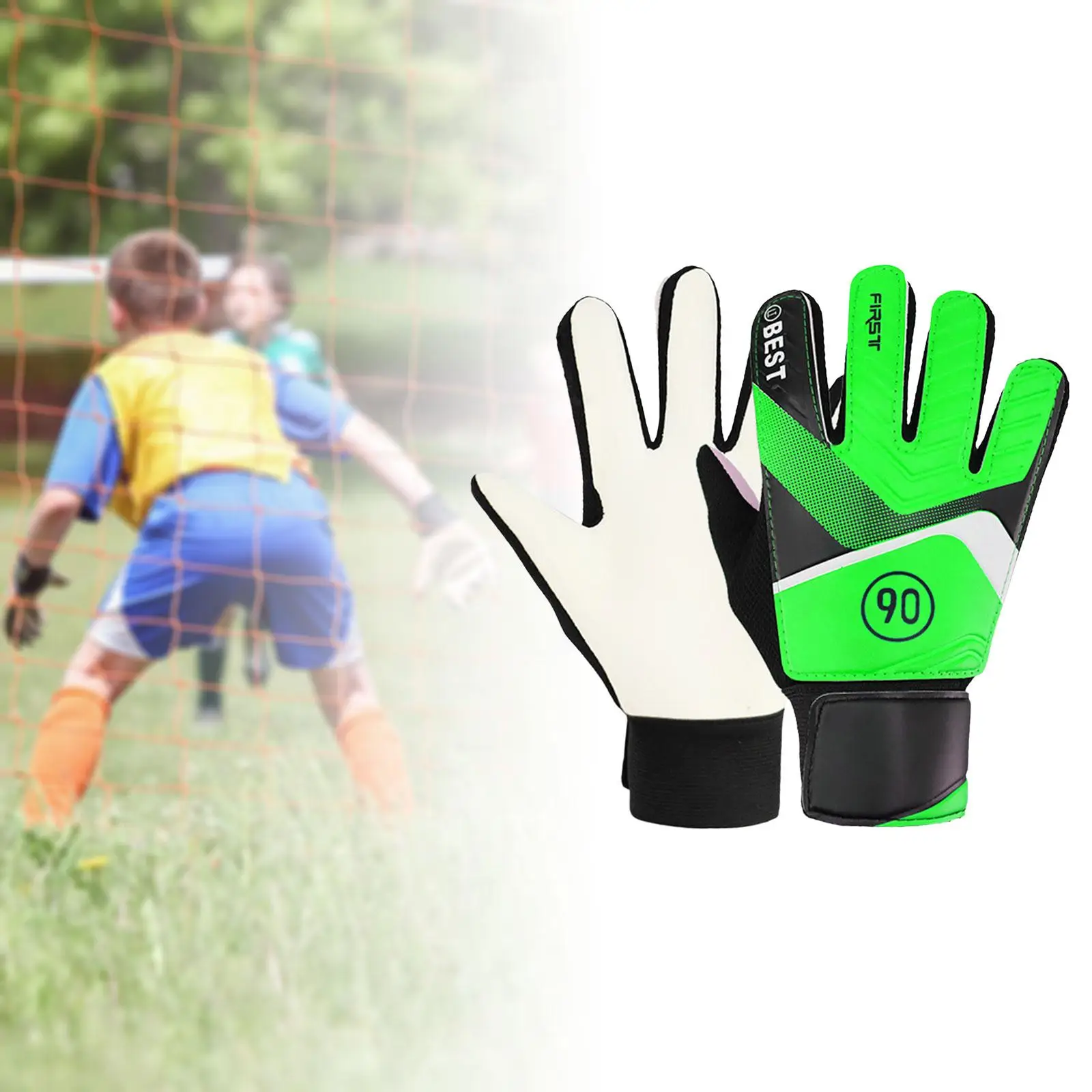 Soccer Goalkeeper Gloves for Kids Boys Children Youth Football Goalie Gloves