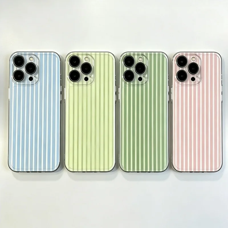 Minimalist Colorful Vertical Stripes Phone Case Cover