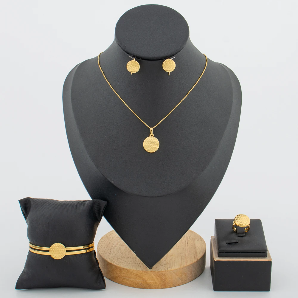 YM Ensemble de Bijoux Couleur Or pour Filles 4
