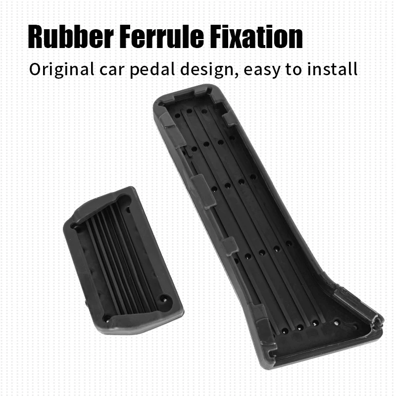 For ZEEKR X Gas Brake Pedal Pad Non-Slip Stainless Steel Pedalboard Aluminium Alloy Rubber Brake Cover Car Accessories