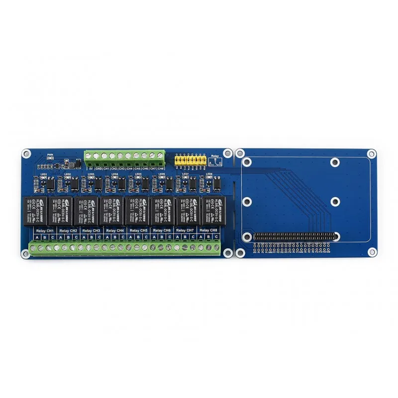 

Плата реле RPi (B), плата расширения с 8-канальным реле для Raspberry Pi A +/B +/2B/3B/3B +