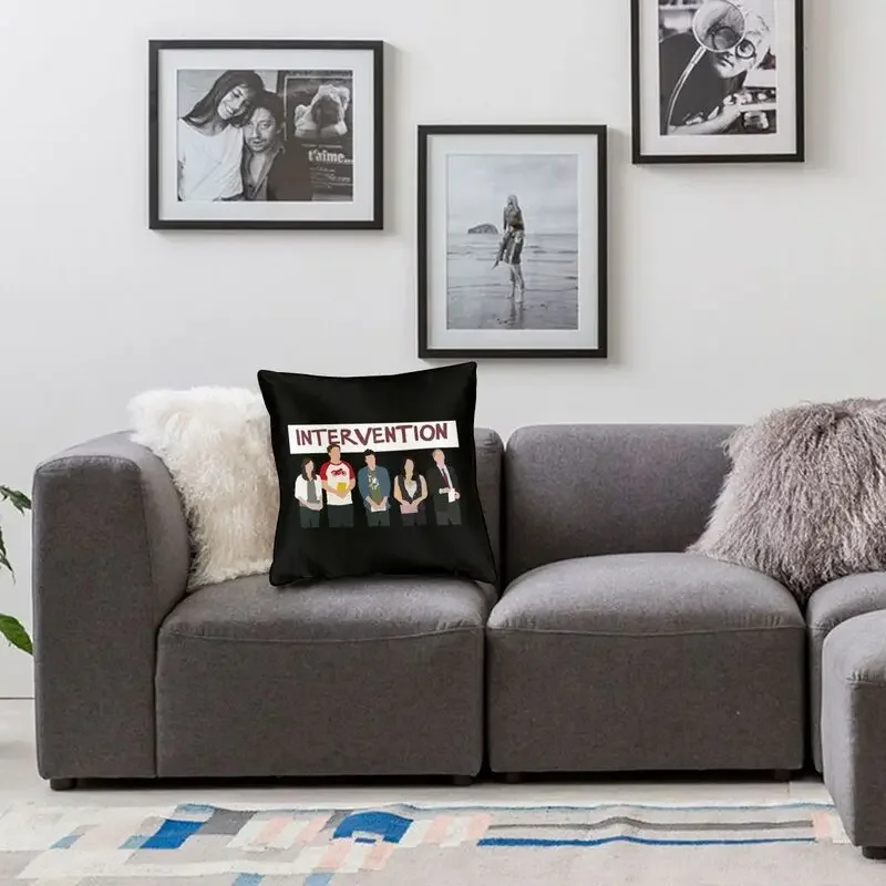 Intervention How I Met Your Mother Sofa Cushion Cover Soft Funny TV Show Throw Pillow Cases Living Room Decoration Pillowcase