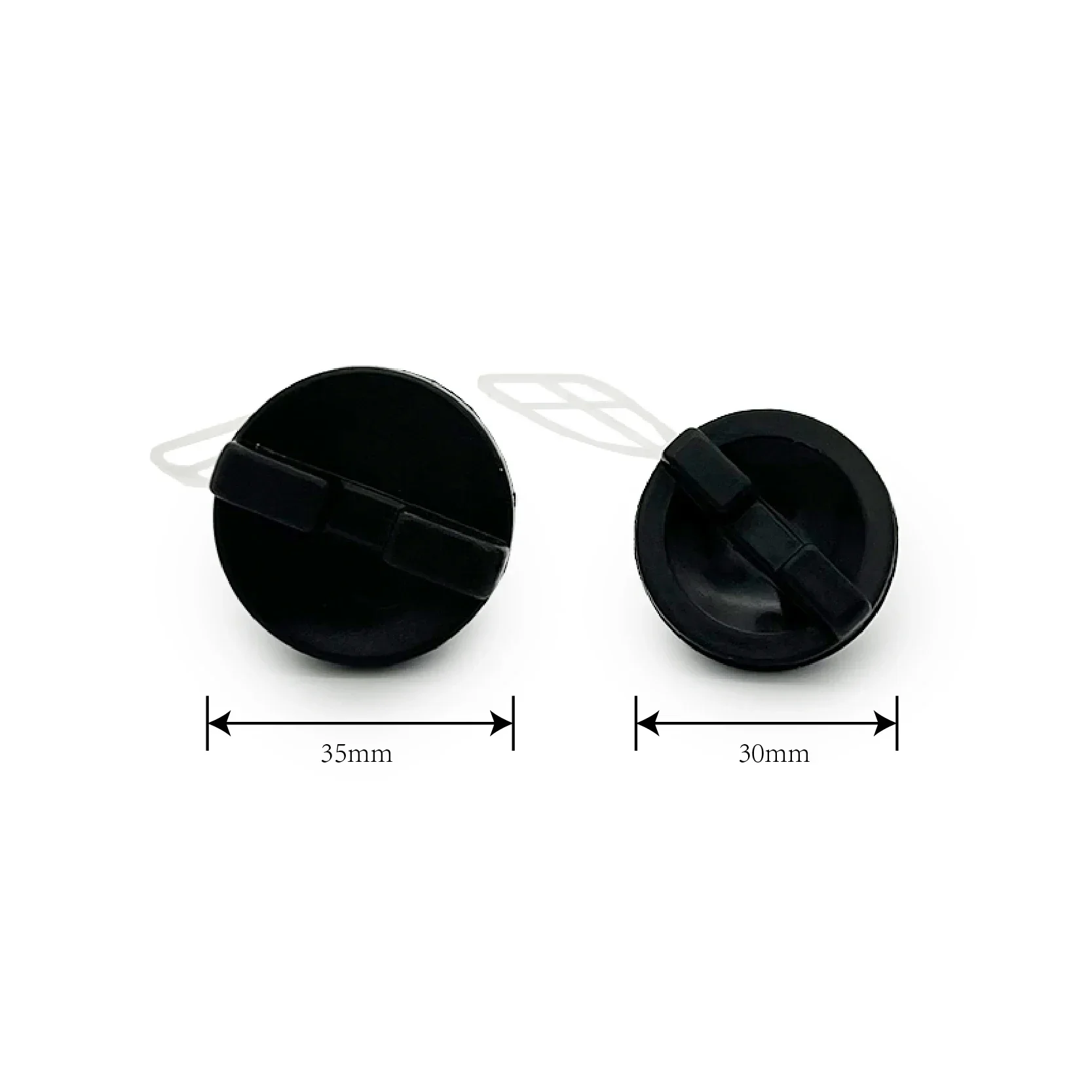 Garden Tool Parts Accessories Gasoline Chainsaw Attachment 5200 Fuel Cap and Oil Cap
