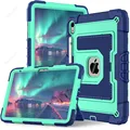 Dark Blue Mint Green