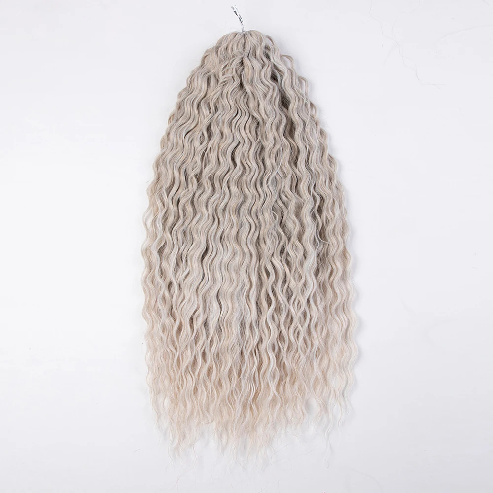 Ariel Curl Ombre Blonde Pink Hair Extension Image 6