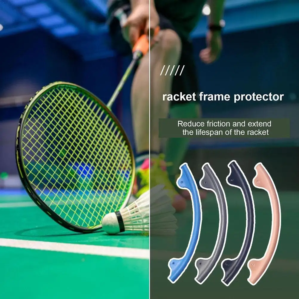 

Racket Head Protector Badminton Racquet Wire Frame Protective Sleeve User-Friendly Design Protective Tool For Badminton Lovers