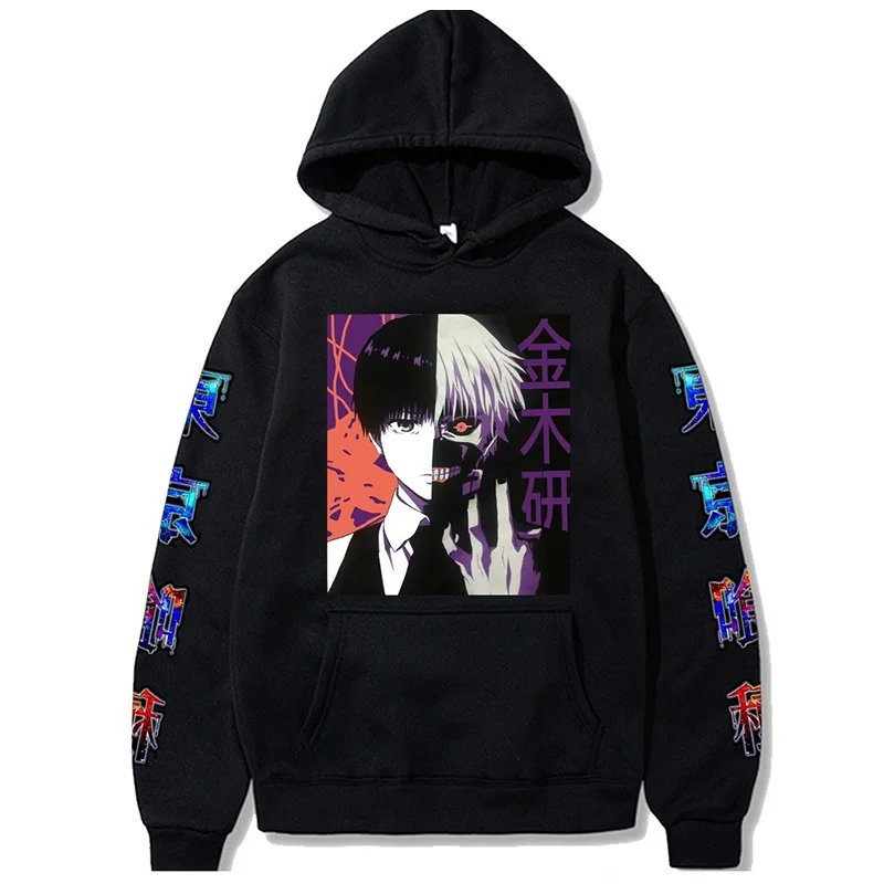

Japan Anime Tokyo Ghoul Kaneki Ken Printed Men/women Hoodie Long Sleeve Sweatshirt hoodies