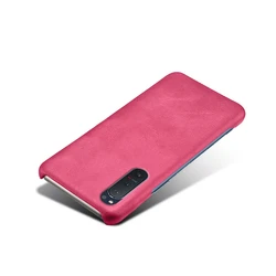 Luxurious PU Leather Smartphone Case for Sony Xperia 20 (Rose)