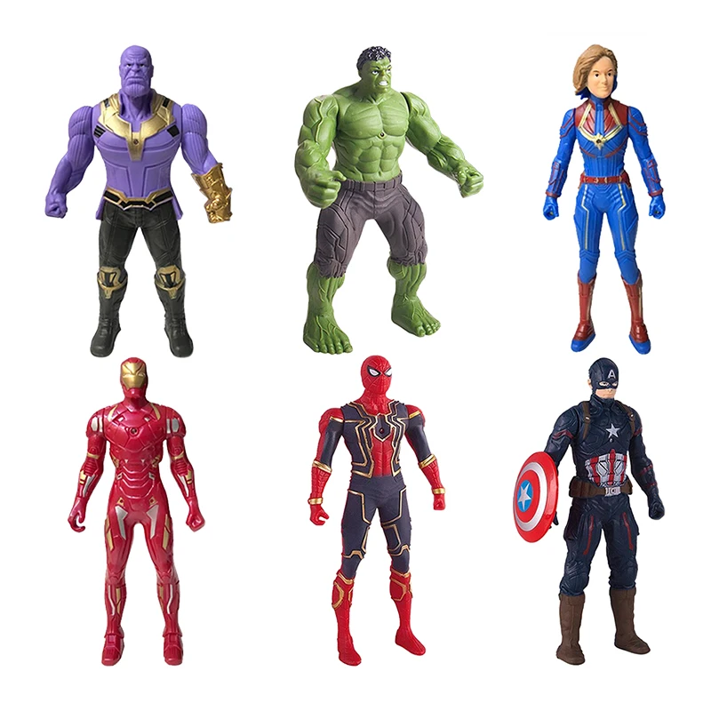 Marvel Avengers End Game 22 Minifigures Collection Iron Man Thor Hulk  Captain America Kids Toy Gift