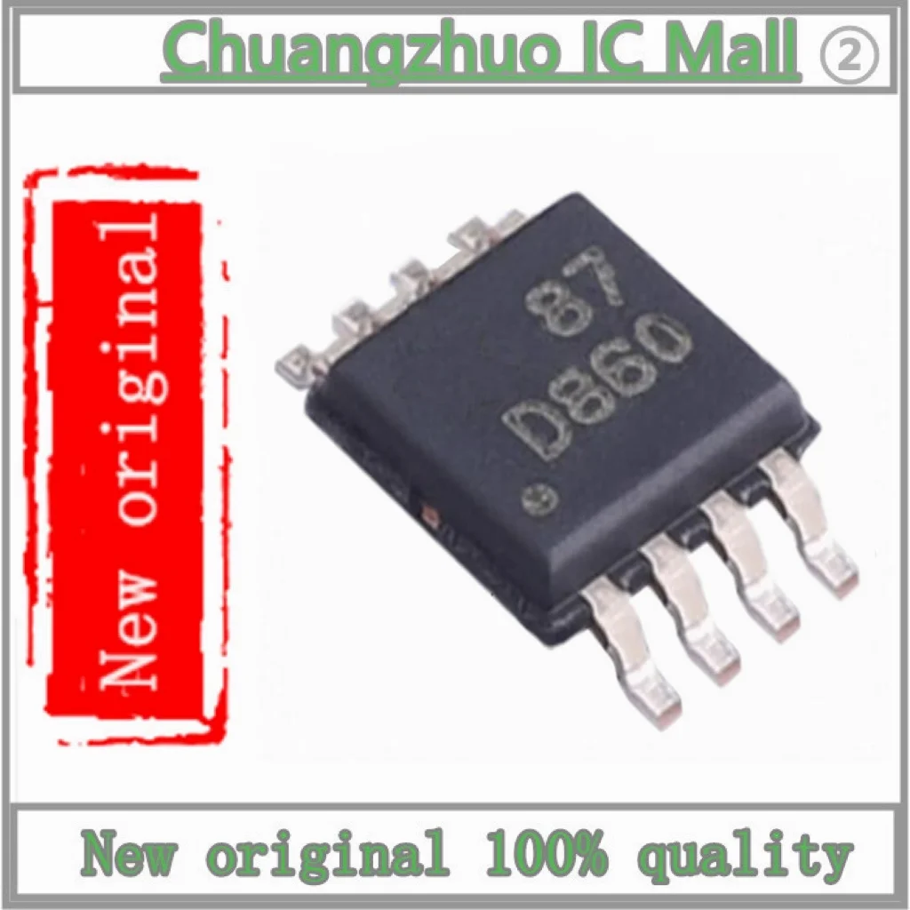 

1Pcs New original DAC8560IADGKR DAC8560IADGK D860 VSSOP-8-0.65mm Digital To Analog Converters DACs ROHS