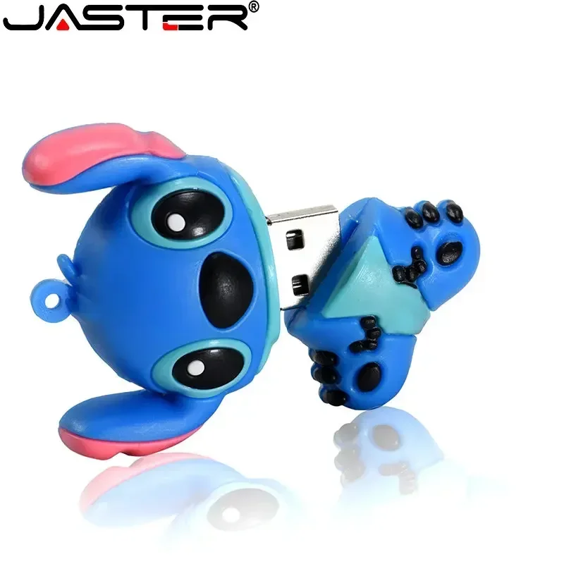 Jaster Usb Flash Drives Cartoon Multi Estilo Boneca Bonito 64gb Azul 32gb Rosa Presente Chaveiro 16gb Pen Drive Presente Criativo Férias - Imagem 4