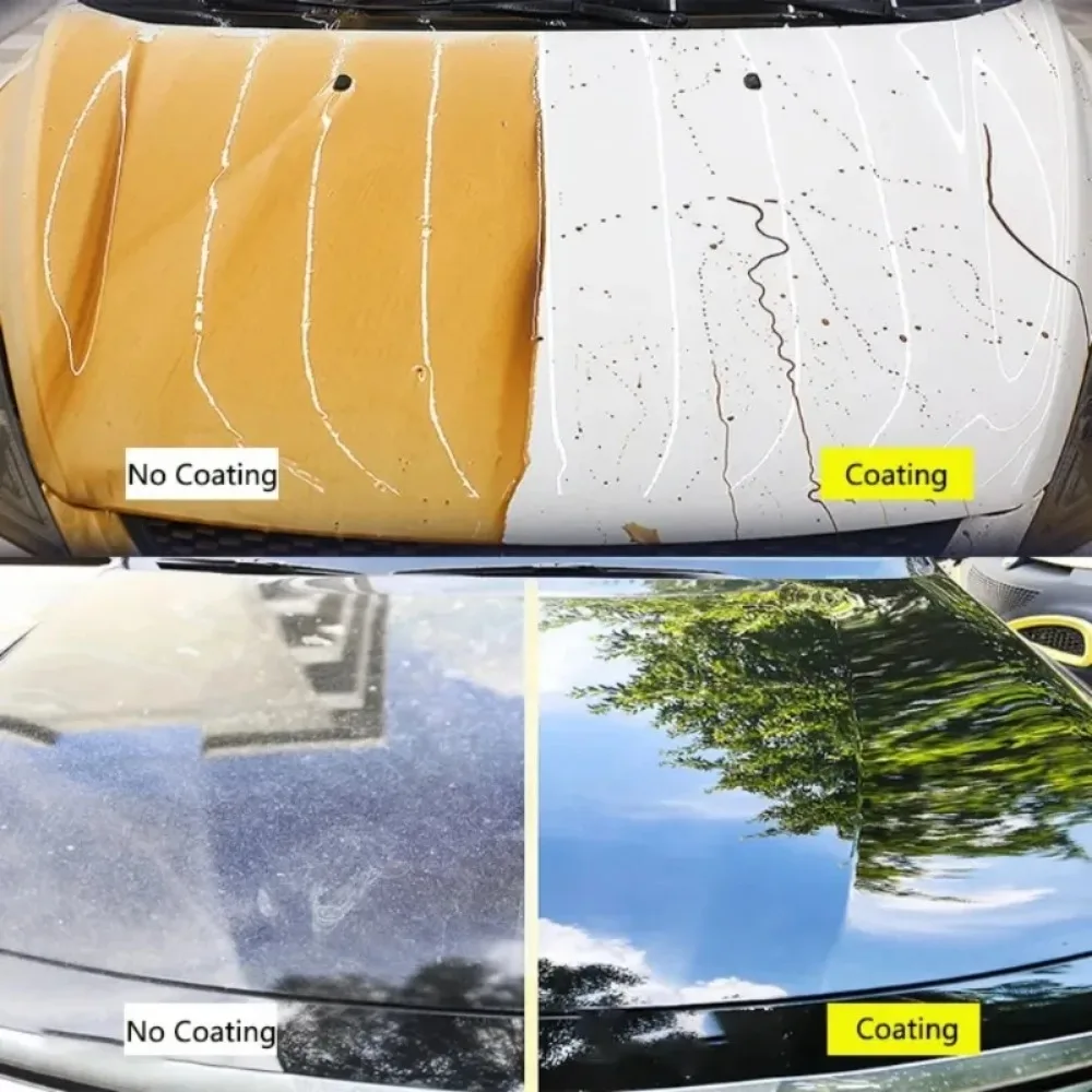 Ceramic Quick Detailer&Coating Spray V6 Auto Nano Waterproof Instant Shine Paint Superior Protection Hydrophobic Water Repellent