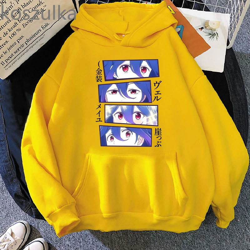 Vermeil In Gold Hoodies Anime Vermeil Eyes Graphic Sweatshirt Harajuku  Women Men Casual Clothes Oversized Loose