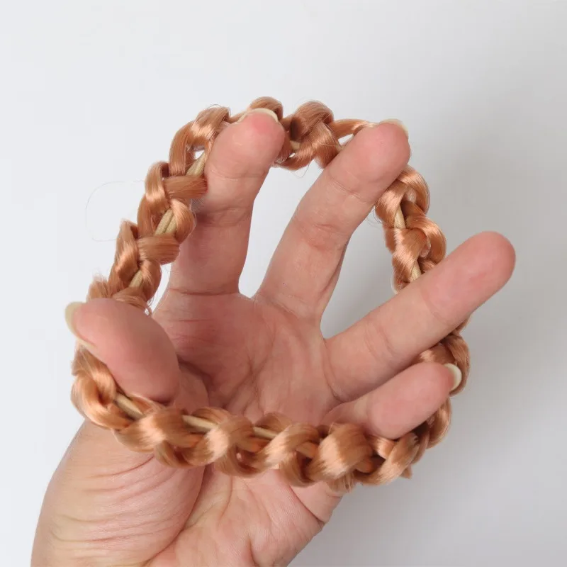 Parrucca Coda di cavallo Fascia per tessitura elastica Treccia Passanti per capelli Elastico per acconciature Fissatore Strumenti per lo styling Accessori per capelli - immagine 5
