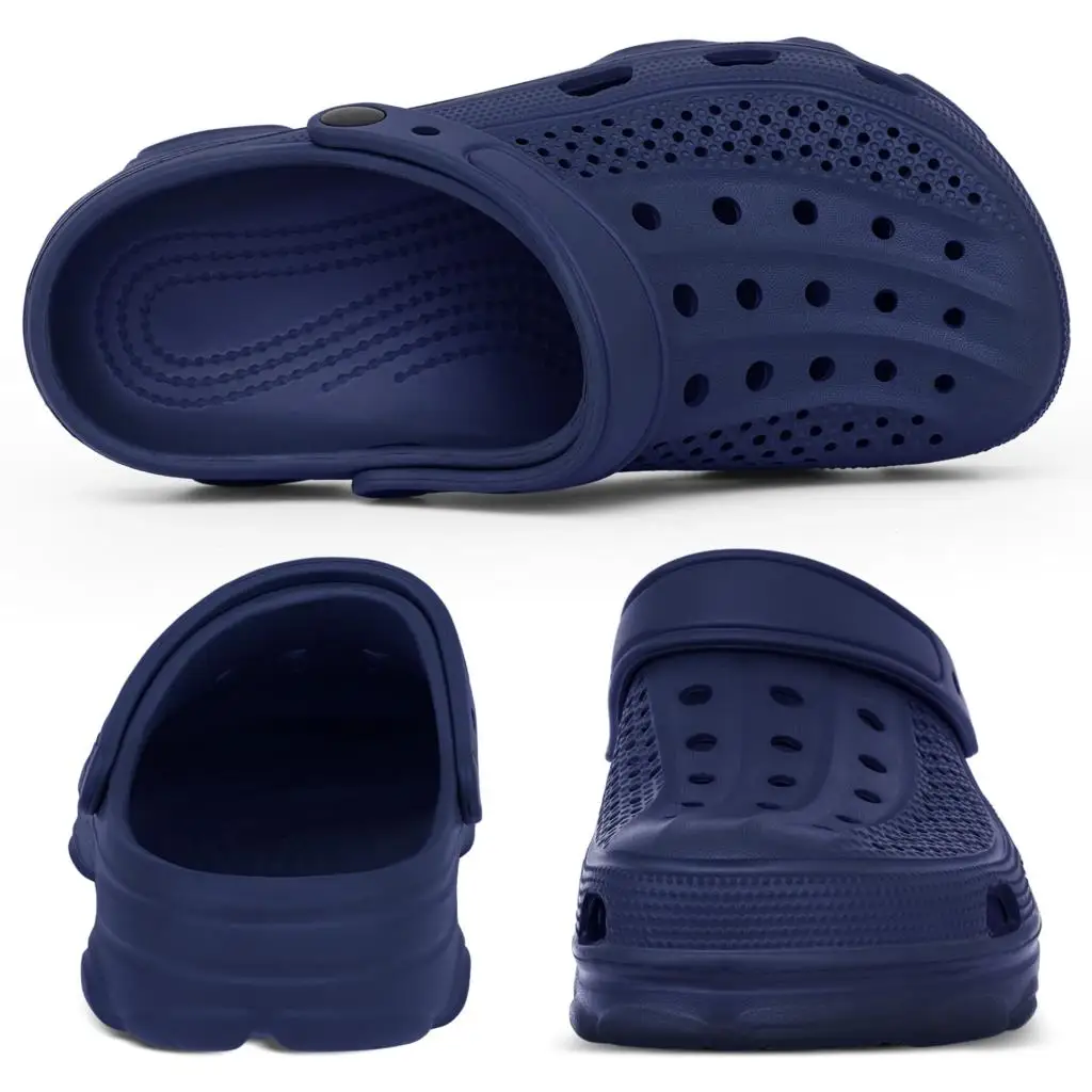 Pallene Fashion Clogs For Men EVA Light Hole Garden Shoes Outdoor Male Beach Sandals Home Bathroom Shoe Unisex Casual Slides 6