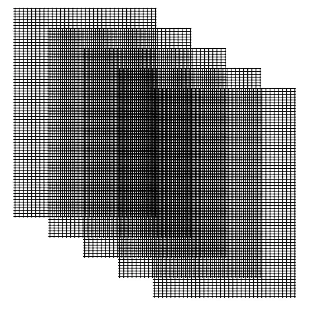 

5pcs Rectangular Flowerpot Bottom Hole Mesh Pad Anti Leakage Soil Drainage Hole Mesh Breathable Pad Thin Mesh Mesh Gasket