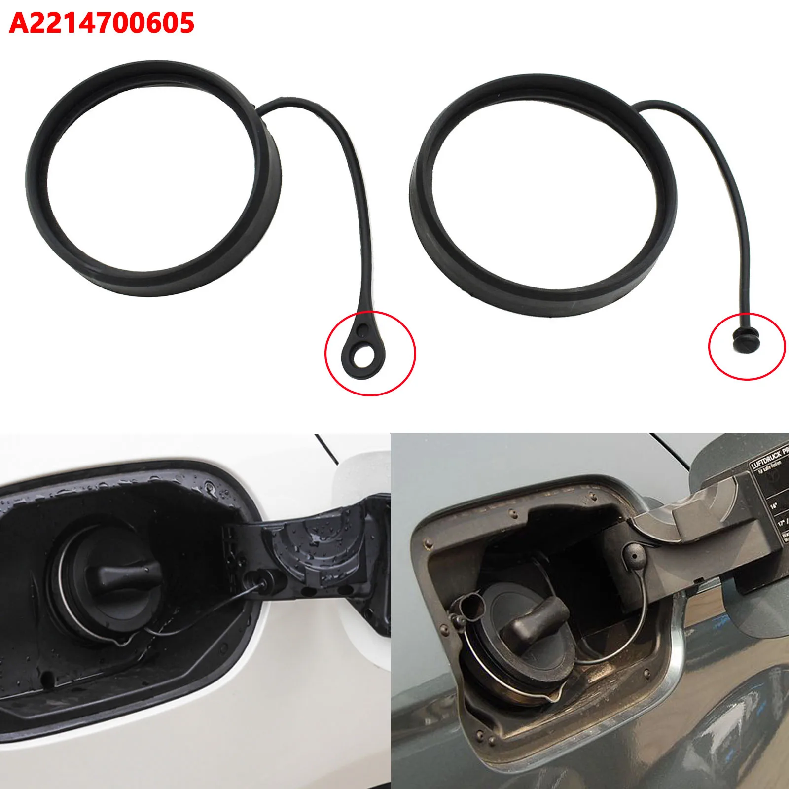 Fuel Tank Cover Fuel Tank Cap Fuel Cap Car Oil Fuel Tank Cover Cap Cable Rope For Mercedes Benz C E A S Class W211 W203 W204 W210 W124 AMG W202 CLA W212 W220 W205 W201
