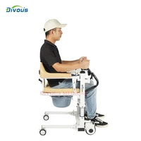 Wheelchair Transporter for Disabled Care Bathing Chair 2