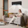 12000 BTU Wifi Enabled Mini Split Air Conditioner & Heater w/ Heat Pump 3