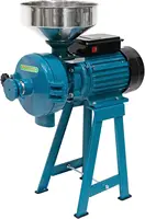 Grain Mills, Upgraded 3000W Wet Dry Cereals Grinder Electric Grain Grinder Corn Mill Heavy Duty 110V Commercial Grain Grinder 1