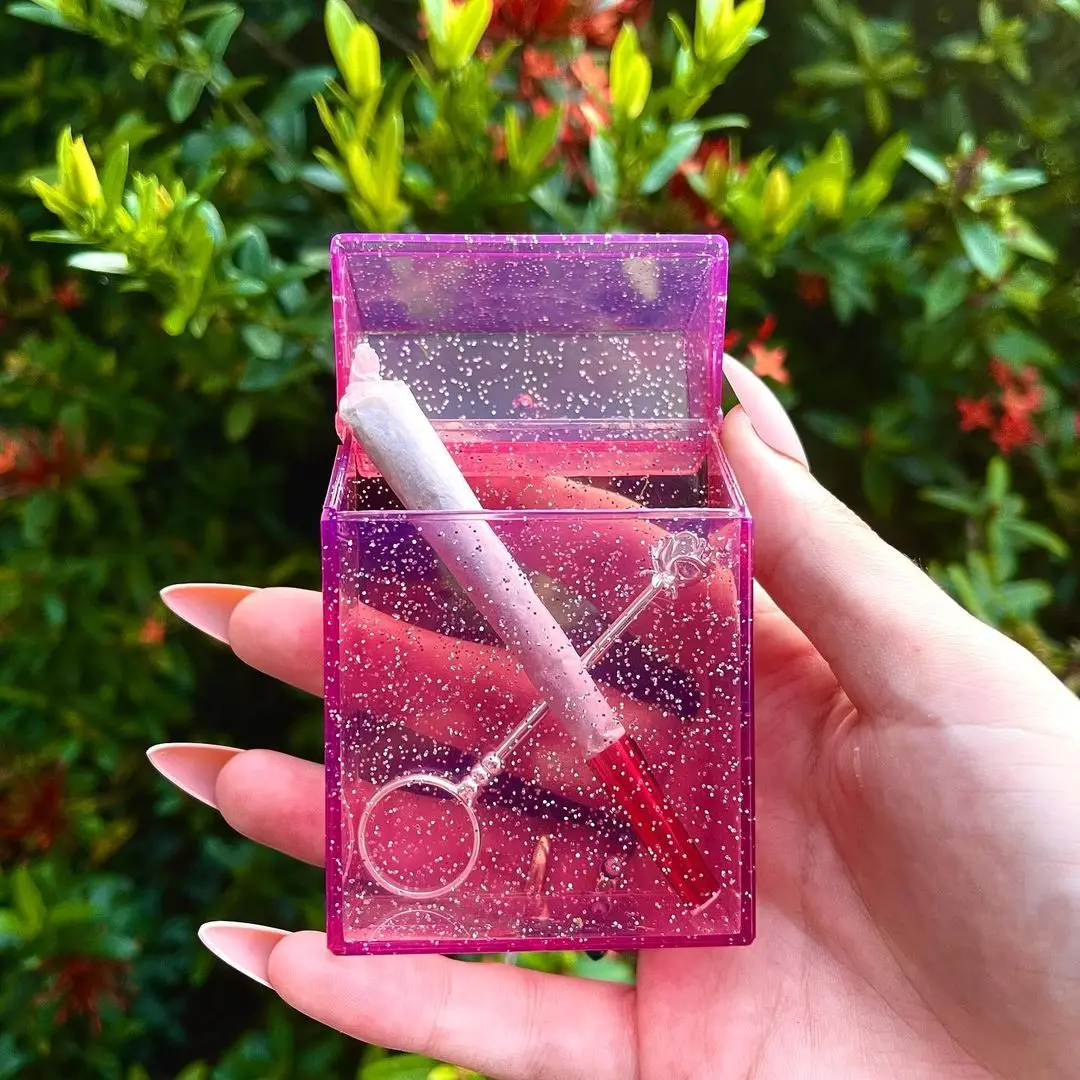 womens leather cigarette case Cigarette Holder – Bayou Land Leather