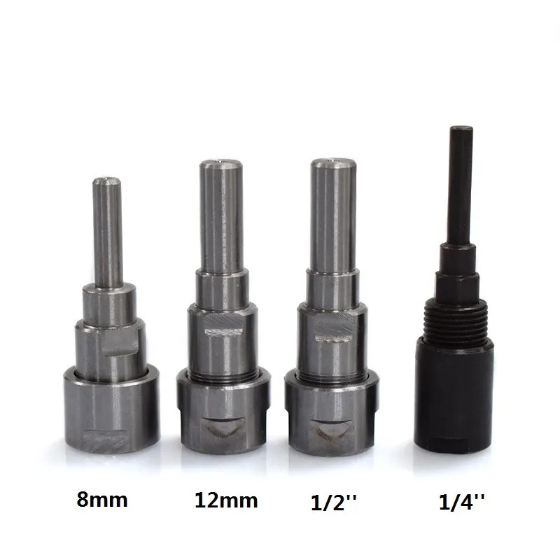 XCAN 1PC 6.35/8/12/12,7mm Schaft Router Bits Collet Verlängerung Stange für Gravur Maschine fräser Werkzeug Halter – Detail 4